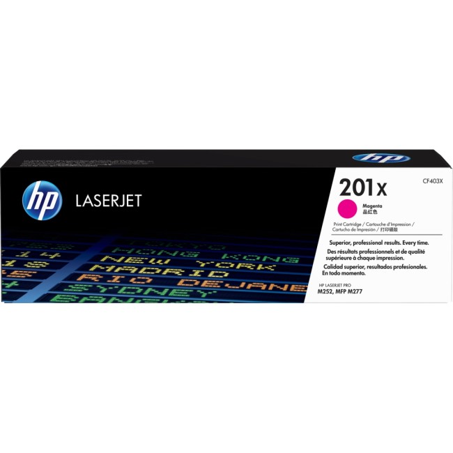 Тонер-картридж HP LaserJet 201X Magenta (CF403X)