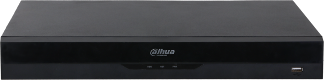 8-канальный IP-видеорегистратор, Входящий поток до 80Мбит/с, сжатие: H.265+ H.265 H.264+ H.264 MJPEG, разрешение записи до 12Мп, накопители: 2 SATA III до 8Тбайт, воспроизведение: 4кн@1080p 1кн@8Мп, видеовыходы: 1 HDMI 1 VGA, cеть: 1 RJ45 100Мбит/с, aудио