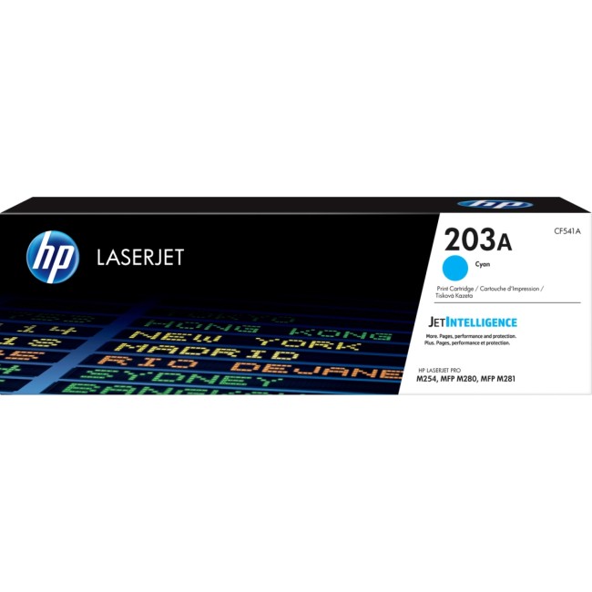 Тонер-картридж HP LaserJet 203A Cyan (CF541A)