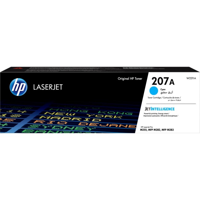 Тонер-картридж HP LaserJet 207A Cyan (W2211A)