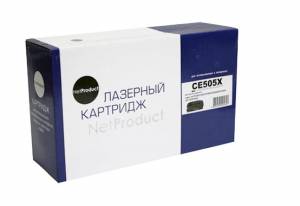 Картридж NetProduct (N-CE505X) для HP LJ P2055/P2050/Canon №719H, 6,5K Картридж NetProduct (N-CE505X) для HP LJ P2055/P2050/Canon №719H, 6,5K