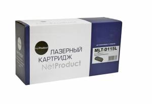Картридж NetProduct (N-MLT-D115L) для Samsung Xpress SL-M2620/2820/M2670/2870, 3K Картридж NetProduct (N-MLT-D115L) для Samsung Xpress SL-M2620/2820/M2670/2870, 3K