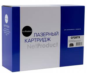 Картридж NetProduct (N-CF287X) для HP LJ M501dn/M506dn/M506x/M527dn/M527f/M527c, 18K Картридж NetProduct (N-CF287X) для HP LJ M501dn/M506dn/M506x/M527dn/M527f/M527c, 18K