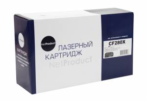 Картридж NetProduct (N-CF280X) для HP LJ Pro 400 M401/Pro 400 MFP M425, 6,9K Картридж NetProduct (N-CF280X) для HP LJ Pro 400 M401/Pro 400 MFP M425, 6,9K