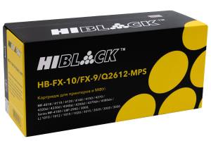 Картридж Hi-Black (HB-FX-10/9/Q2612-MPS) для Canon i-SENSYS MF-4018/4120/4140/4150/4270, 6K Картридж Hi-Black (HB-FX-10/9/Q2612-MPS) для Canon i-SENSYS MF-4018/4120/4140/4150/4270, 6K