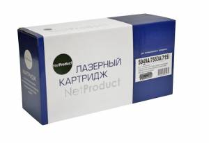 Картридж NetProduct (N-Q5949A/Q7553A) для HP LJ 1160/1320/P2015/Canon 715, Универс., 3K Картридж NetProduct (N-Q5949A/Q7553A) для HP LJ 1160/1320/P2015/Canon 715, Универс., 3K