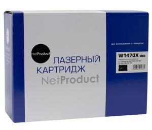 Картридж NetProduct (N-W1470X) для HP LaserJet Enterprise M610dn/611dn/612dn/M634/635, 25,2K, б/ч Картридж NetProduct (N-W1470X) для HP LaserJet Enterprise M610dn/611dn/612dn/M634/635, 25,2K, б/ч