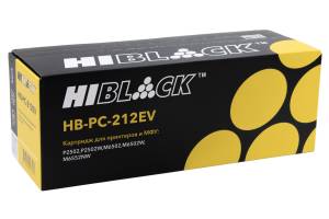 Картридж Hi-Black (HB-PC-212EV) для Pantum P2502/P2502W/M6502/M6502W/M6552NW, 1,6К Картридж Hi-Black (HB-PC-212EV) для Pantum P2502/P2502W/M6502/M6502W/M6552NW, 1,6К