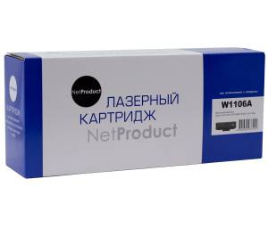 Картридж NetProduct (N-W1106A) для HP Laser 107a/107r//MFP135a/135r/135w/137, 1K (с чипом) Картридж NetProduct (N-W1106A) для HP Laser 107a/107r//MFP135a/135r/135w/137, 1K (с чипом)