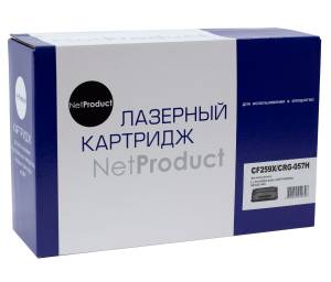 Картридж NetProduct (N-CF259X/057H) для HP LJ Pro M304/404n/MFP M428dw/MF443/445, 10K (с чипом) Картридж NetProduct (N-CF259X/057H) для HP LJ Pro M304/404n/MFP M428dw/MF443/445, 10K (с чипом)
