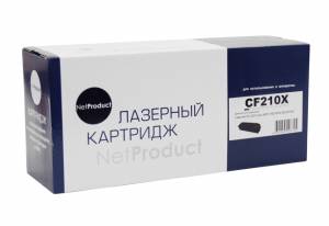 Картридж NetProduct (N-CF210X) для HP CLJ Pro 200 M251/MFPM276, №131X, Bk, 2,4K Картридж NetProduct (N-CF210X) для HP CLJ Pro 200 M251/MFPM276, №131X, Bk, 2,4K