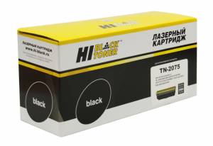 Тонер-картридж Hi-Black (HB-TN-2075) для Brother HL-2030/2040/2070/7010/7420/7820, 2,5K Тонер-картридж Hi-Black (HB-TN-2075) для Brother HL-2030/2040/2070/7010/7420/7820, 2,5K