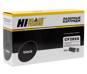 Картридж Hi-Black (HB-CF289X) для HP LaserJet Enterprise M507dn/M507x/Flow M528z/MFP, 10K (с чипом) Картридж Hi-Black (HB-CF289X) для HP LaserJet Enterprise M507dn/M507x/Flow M528z/MFP, 10K (с чипом)