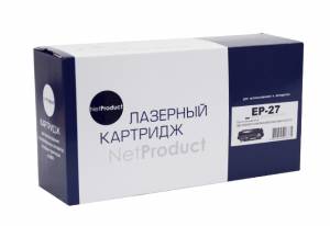 Картридж NetProduct (N-EP-27) для Canon MF 3110/3228/3240/LBP3200, 2,5K Картридж NetProduct (N-EP-27) для Canon MF 3110/3228/3240/LBP3200, 2,5K