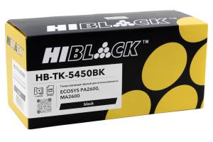 Тонер-картридж Hi-Black (HB-TK-5450Bk) для Kyocera ECOSYS PA2600/MA2600, Bk, 4,1K Тонер-картридж Hi-Black (HB-TK-5450Bk) для Kyocera ECOSYS PA2600/MA2600, Bk, 4,1K