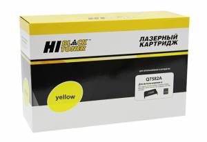 Картридж Hi-Black (HB-Q7582A) для HP CLJ 3800/CP3505/Canon MF8450, Восстановленный, Y, 6K Картридж Hi-Black (HB-Q7582A) для HP CLJ 3800/CP3505/Canon MF8450, Восстановленный, Y, 6K