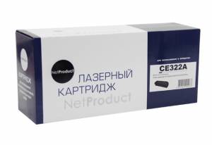 Картридж NetProduct (N-CE322A) для HP CLJ Pro CP1525/CM1415, Y, 1,3K Картридж NetProduct (N-CE322A) для HP CLJ Pro CP1525/CM1415, Y, 1,3K