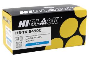 Тонер-картридж Hi-Black (HB-TK-5490C) для Kyocera ECOSYS PA2101/MA2101, C, 2,4K Тонер-картридж Hi-Black (HB-TK-5490C) для Kyocera ECOSYS PA2101/MA2101, C, 2,4K