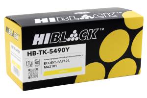 Тонер-картридж Hi-Black (HB-TK-5490Y) для Kyocera ECOSYS PA2101/MA2101, Y, 2,4K Тонер-картридж Hi-Black (HB-TK-5490Y) для Kyocera ECOSYS PA2101/MA2101, Y, 2,4K