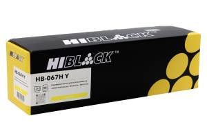 Картридж Hi-Black (HB-067H Y) Canon i-Sensys LBP-631/633/MF651/655/657, Y, 2,35K Картридж Hi-Black (HB-067H Y) Canon i-Sensys LBP-631/633/MF651/655/657, Y, 2,35K