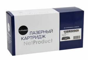 Картридж NetProduct (N-108R00909) для Xerox Phaser 3140/3155/3160, 2,5K Картридж NetProduct (N-108R00909) для Xerox Phaser 3140/3155/3160, 2,5K