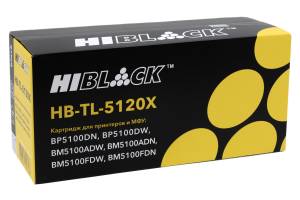Тонер-картридж Hi-Black (HB-TL-5120X) для Pantum BP5100DN/BP5100DW/BM5100ADW, 15K Тонер-картридж Hi-Black (HB-TL-5120X) для Pantum BP5100DN/BP5100DW/BM5100ADW, 15K
