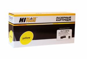 Тонер-картридж Hi-Black (HB-CLT-Y407S) для Samsung CLP-320/320n/325/CLX-3185, Y, 1K Тонер-картридж Hi-Black (HB-CLT-Y407S) для Samsung CLP-320/320n/325/CLX-3185, Y, 1K
