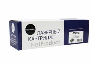 Картридж NetProduct (N-CF411X) для HP CLJ M452DW/DN/NW/M477FDW/477DN/477FNW, C, 5K Картридж NetProduct (N-CF411X) для HP CLJ M452DW/DN/NW/M477FDW/477DN/477FNW, C, 5K