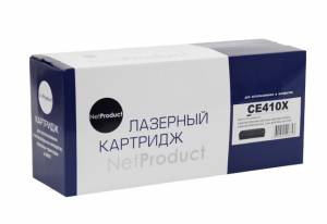 Картридж NetProduct (N-CE410X) для HP CLJ Pro300 Color M351/M375/Pro400 Color/M451, Bk, 4K Картридж NetProduct (N-CE410X) для HP CLJ Pro300 Color M351/M375/Pro400 Color/M451, Bk, 4K