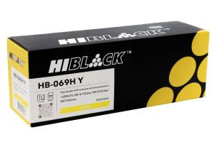 Картридж Hi-Black (HB-069H Y) Canon i-Sensys LBP-673Cdw/MF752Cdw/MF754Cdw, Y, 5,5K Картридж Hi-Black (HB-069H Y) Canon i-Sensys LBP-673Cdw/MF752Cdw/MF754Cdw, Y, 5,5K