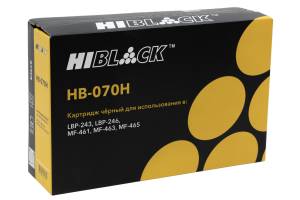 Картридж Hi-Black (HB-070H) для Canon LBP243/246/MF MF461/463/465, 10,2K Картридж Hi-Black (HB-070H) для Canon LBP243/246/MF MF461/463/465, 10,2K