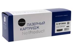 Картридж NetProduct (N-W1360A) для HP LaserJet M211/MFP M236, 1,15K Картридж NetProduct (N-W1360A) для HP LaserJet M211/MFP M236, 1,15K