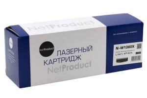 Картридж NetProduct (N-W1360X) для HP LaserJet M211/MFP M236, 2,6K Картридж NetProduct (N-W1360X) для HP LaserJet M211/MFP M236, 2,6K
