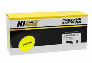 Картридж Hi-Black (HB-Q6002A) для HP CLJ 1600/2600/2605, Восстановленный, Y, 2K Картридж Hi-Black (HB-Q6002A) для HP CLJ 1600/2600/2605, Восстановленный, Y, 2K