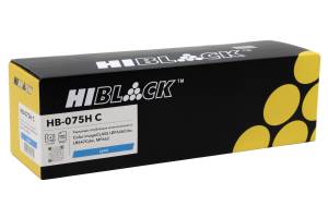 Картридж Hi-Black (HB-075H C) Canon Color imageCLASS LBP646Cdw/LB647Cdw/MF662, C, 2,5K Картридж Hi-Black (HB-075H C) Canon Color imageCLASS LBP646Cdw/LB647Cdw/MF662, C, 2,5K