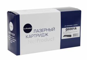 Картридж NetProduct (N-Q6001A) для HP CLJ 1600/2600/2605, Восстановленный, C, 2K Картридж NetProduct (N-Q6001A) для HP CLJ 1600/2600/2605, Восстановленный, C, 2K