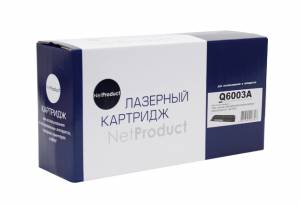 Картридж NetProduct (N-Q6003A) для HP CLJ 1600/2600/2605, Восстановленный, M, 2K Картридж NetProduct (N-Q6003A) для HP CLJ 1600/2600/2605, Восстановленный, M, 2K
